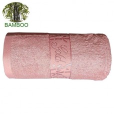 Bambuko rankšluostis blankiai rožinis