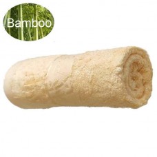 Kokybiškas bambukinis rankšluostis gelsvas