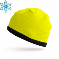 Fluorescencinė dviguba kepurė FLEECE
