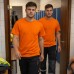 180g/m² medvilniniai marškinėliai ORANGE